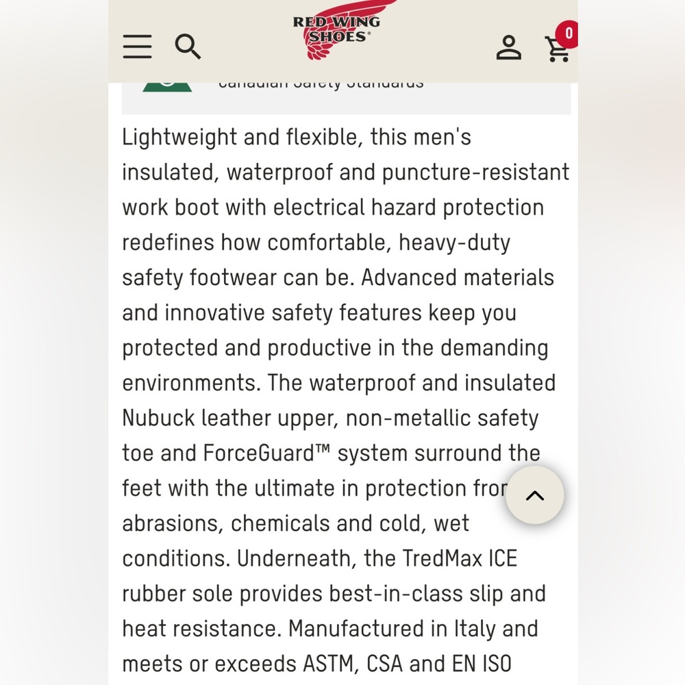 MEN’S RED WING BOOTS 3287 - Picture 16 of 16